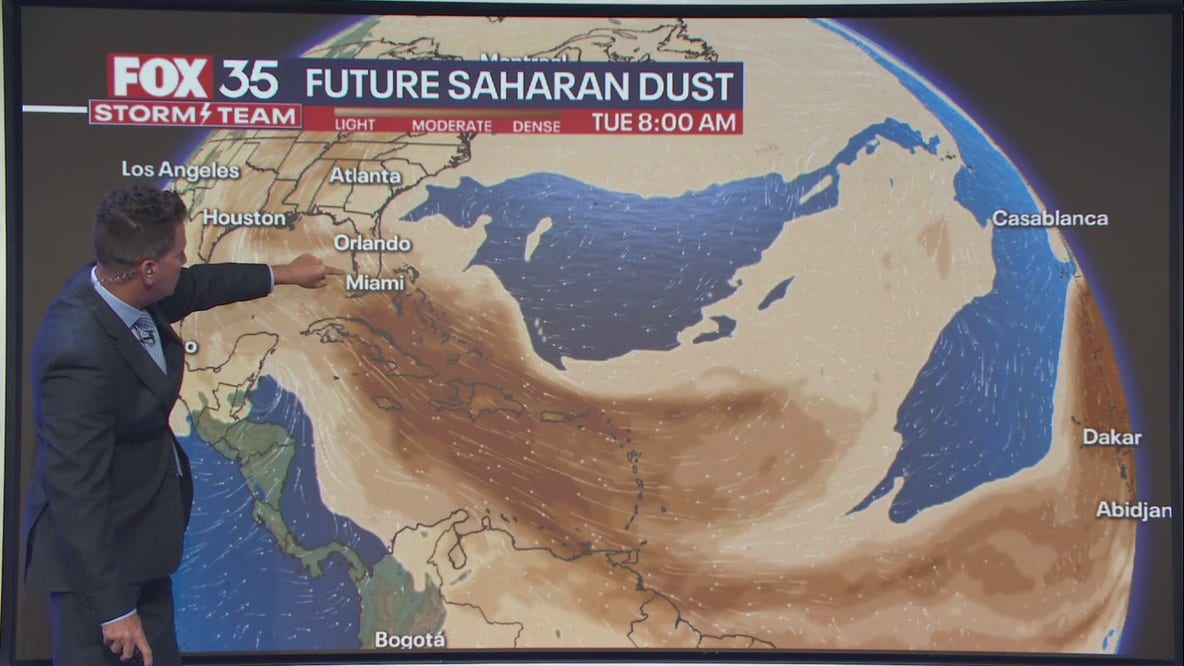 Why Saharan dust is good for Florida during hurricane season